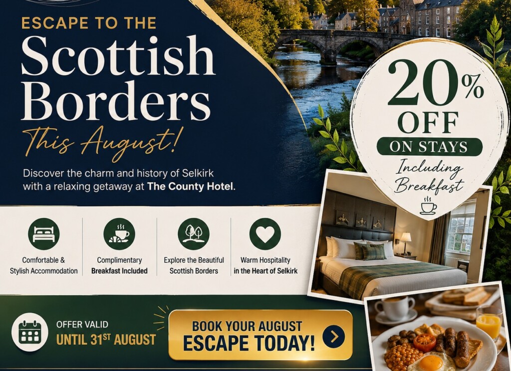 County Hotel Selkirk August Offer